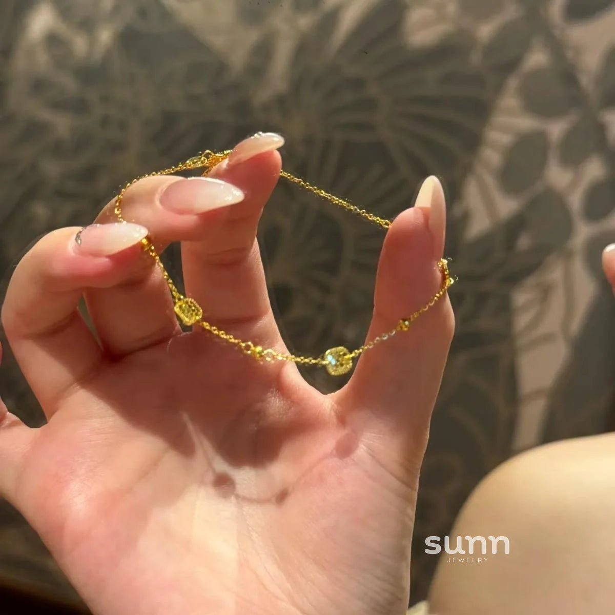 Elyanna Gilded Scale Bracelet