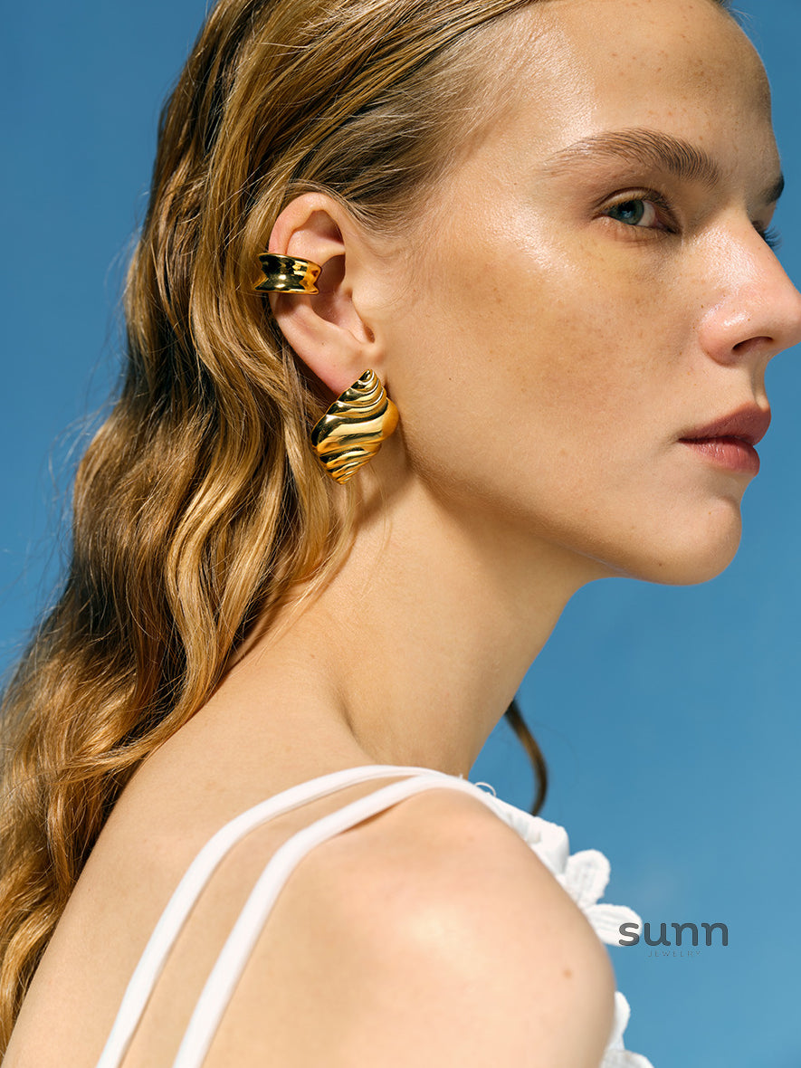 Emaleigh Coastal Conch Earrings [GWPSJ7KP]