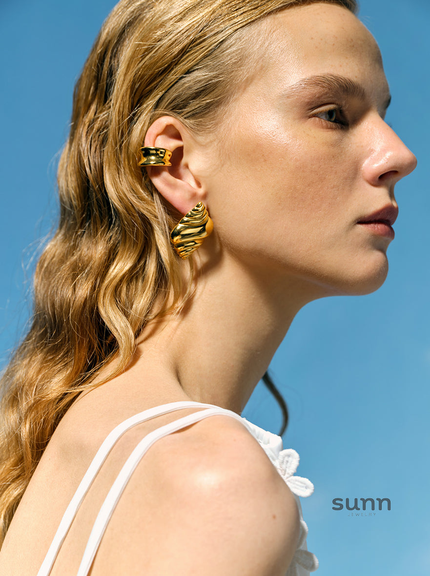 Emaleigh Coastal Conch Earrings [C4ISSSF0]