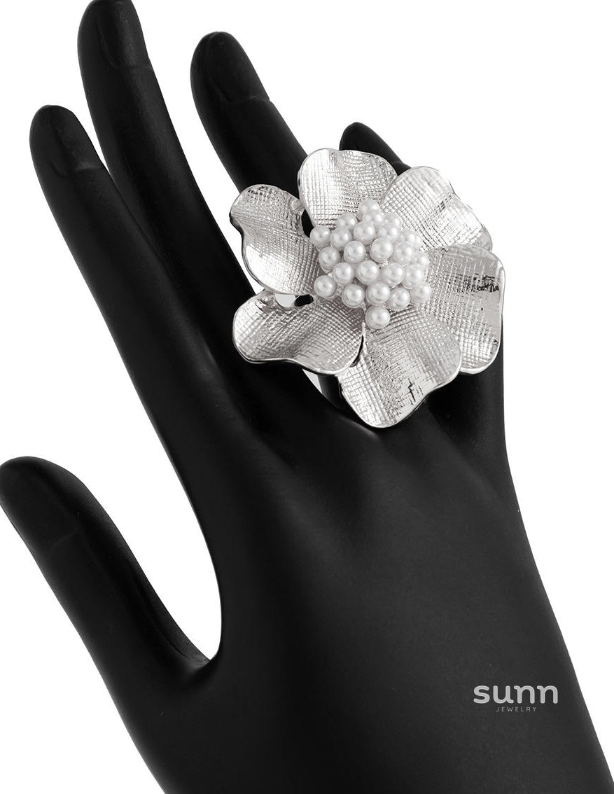 Emaline Baroque Pearl Ring Set [11MKSII2]