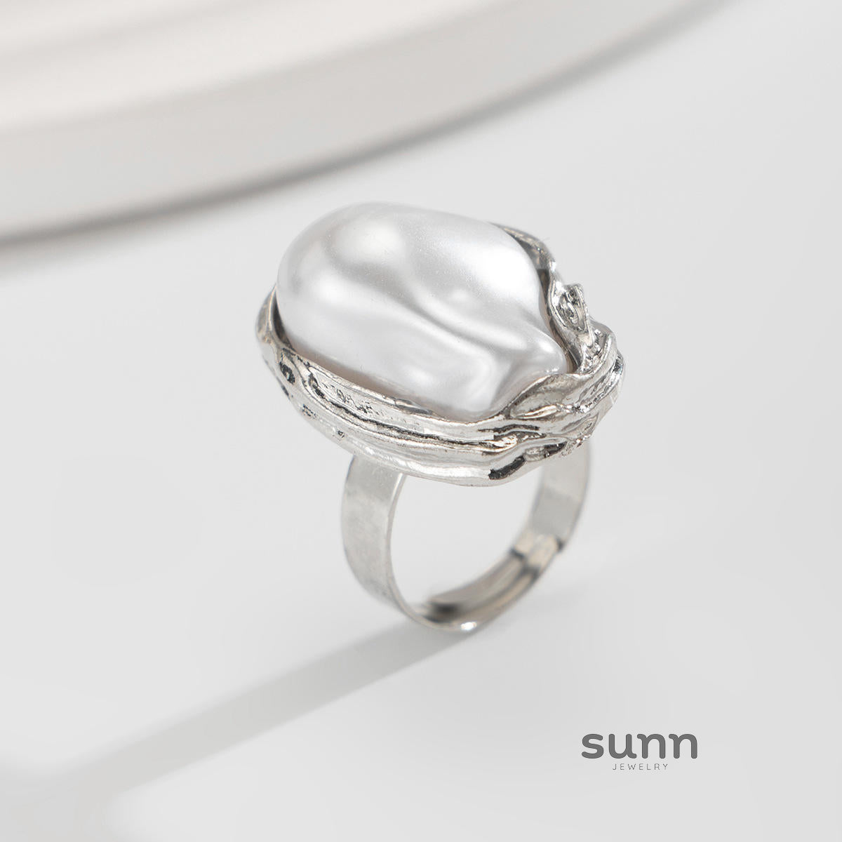 Emaline Baroque Pearl Ring Set [RYICL1ZB]