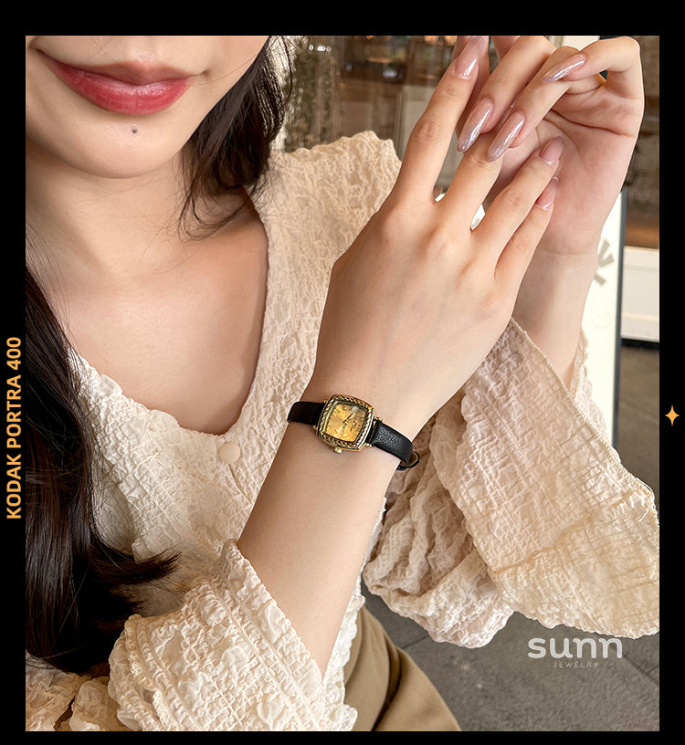 Emaline Timeless Square Watch [2RX13H2F]