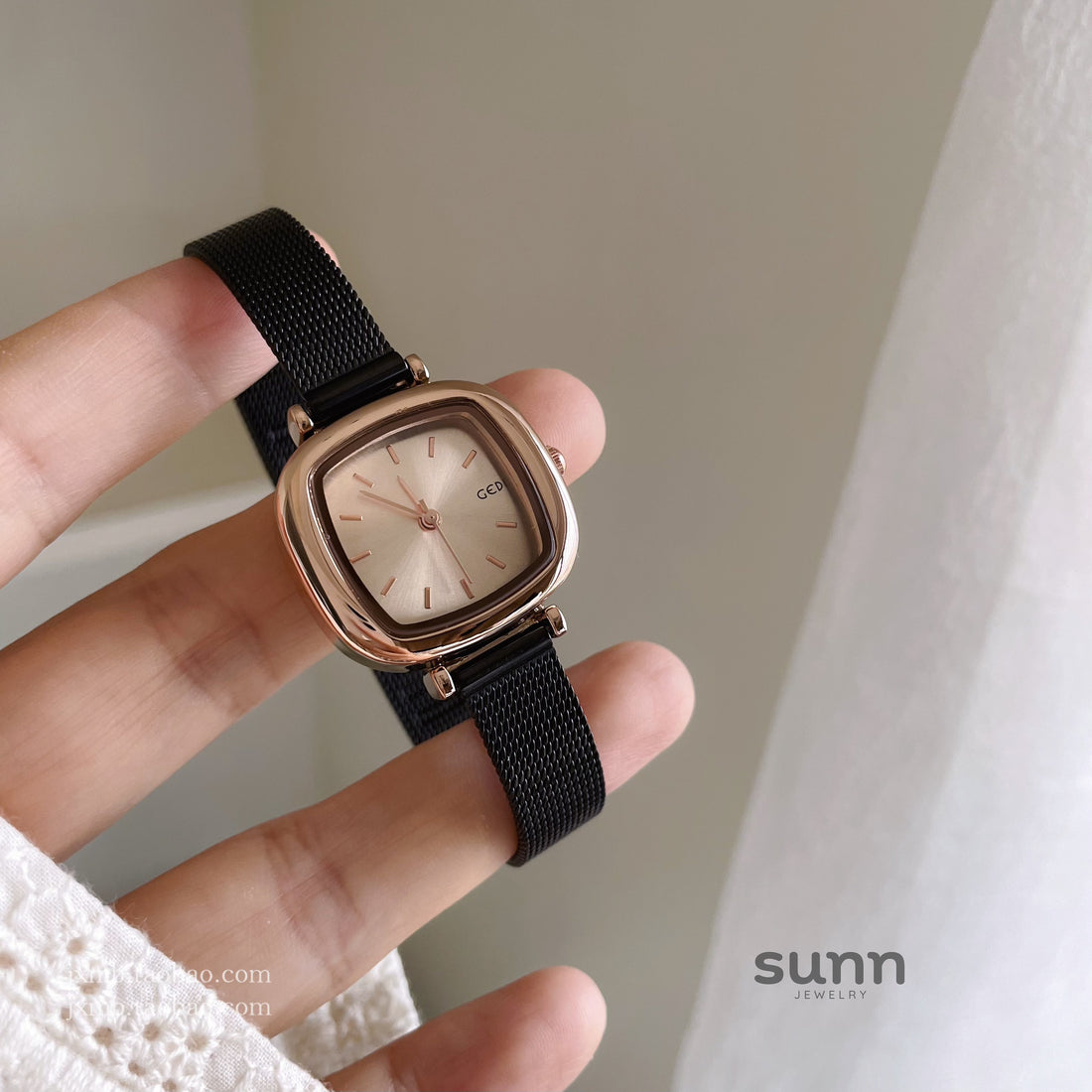 Emari Square Mesh Watch [ZZTVLRM6]