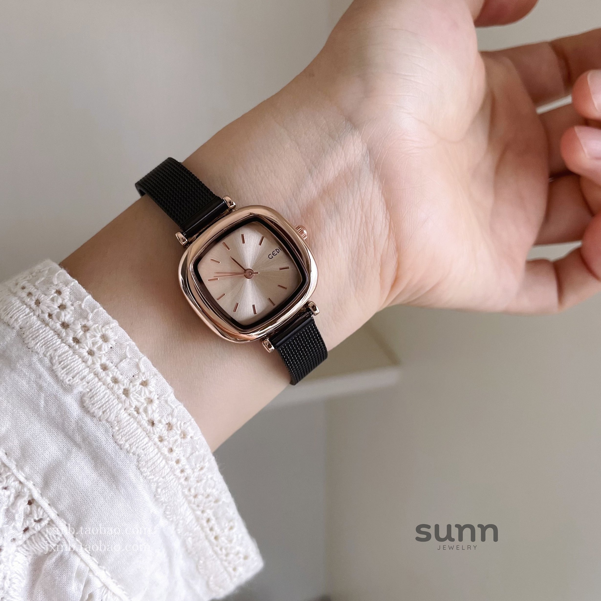 Emari Square Mesh Watch [TG88TMUD]