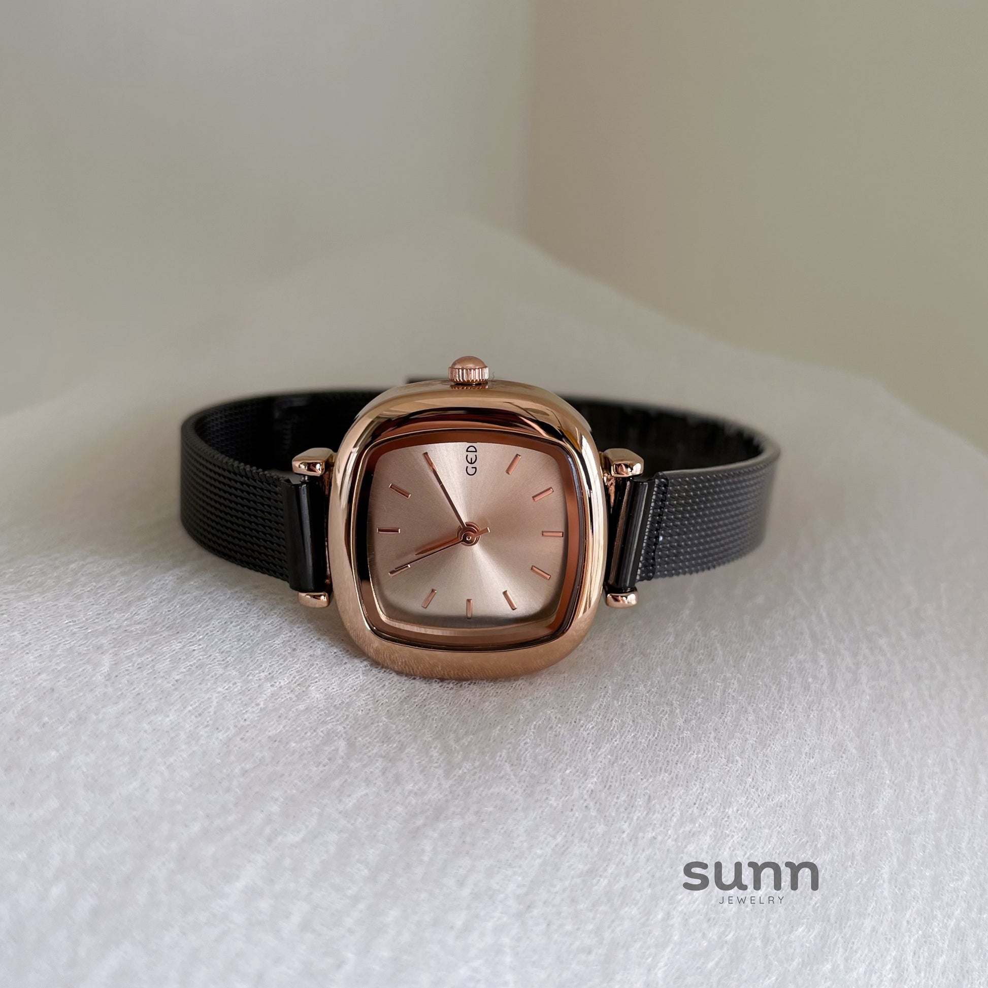 Emari Square Mesh Watch [QFUIT2B8]