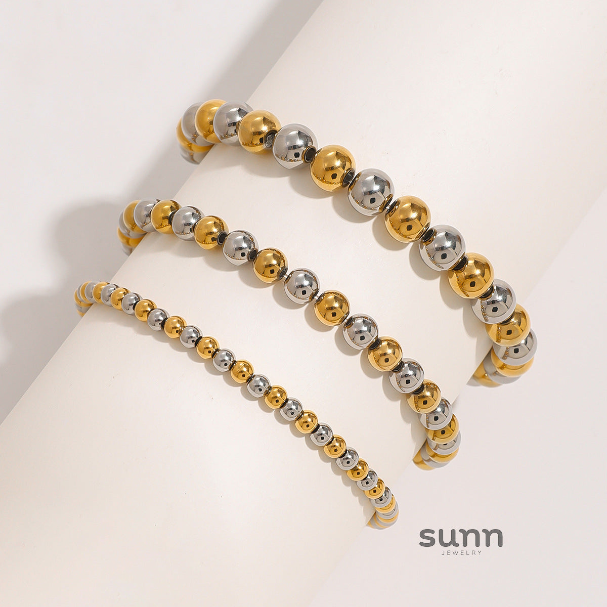 Emberlyn Beaded Stretch Bracelet [OXPR8FVC]