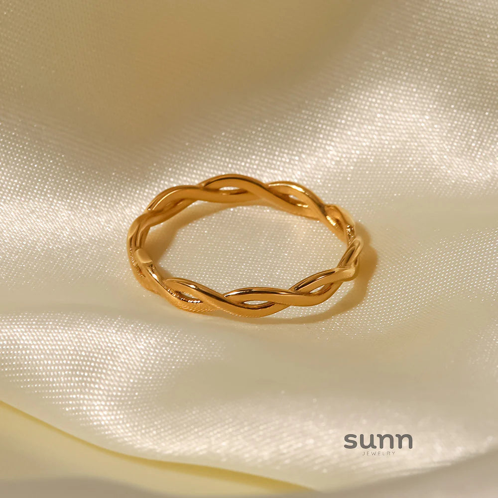 Embrie Twisted Open Ring