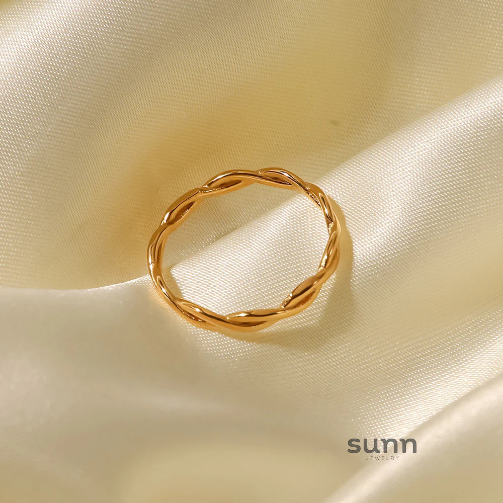 Embrie Twisted Open Ring