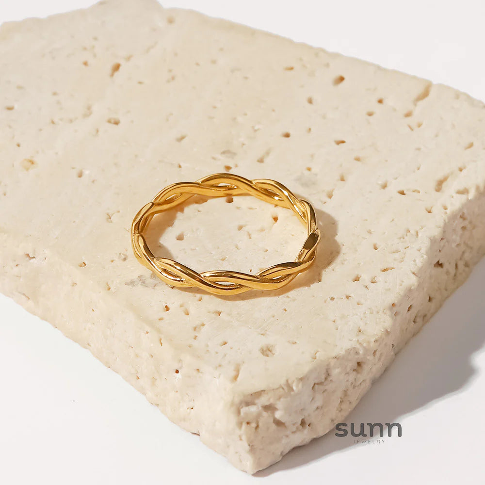 Embrie Twisted Open Ring