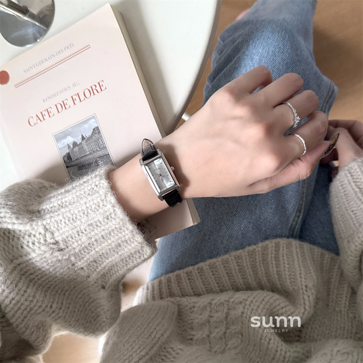 Embry Rectangular Wrist Watch [PDVJD4YP]