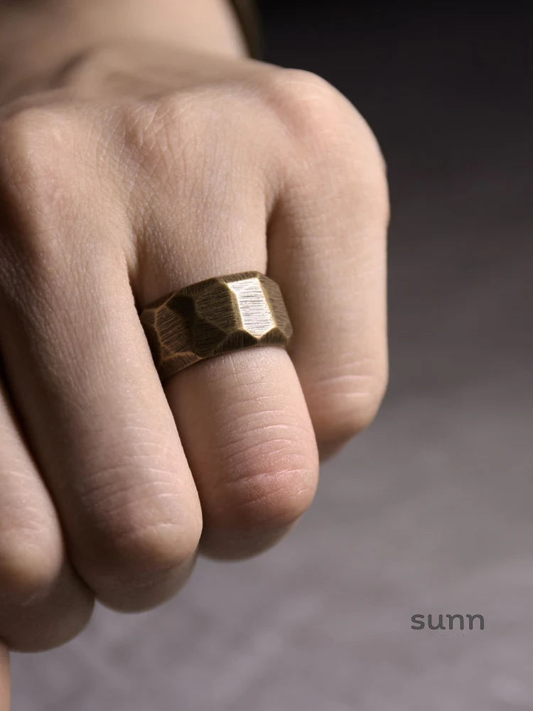 Embry Retro Brass Ring