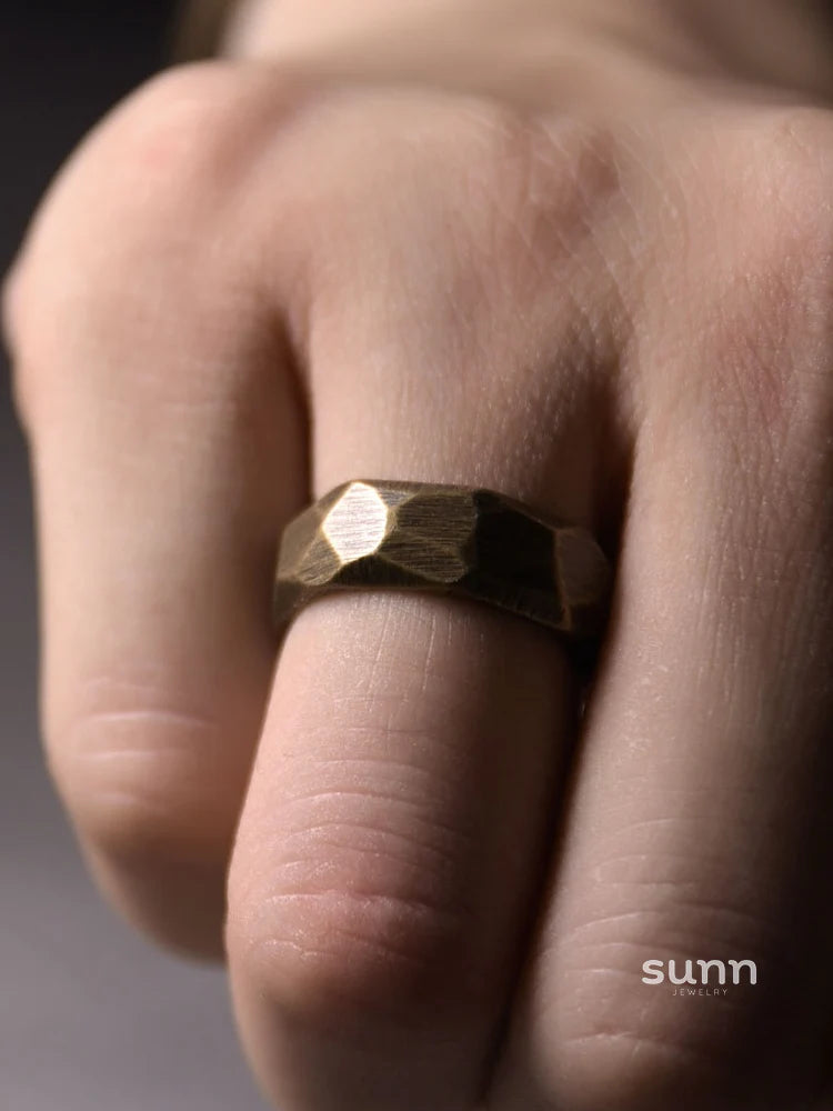 Embry Retro Brass Ring