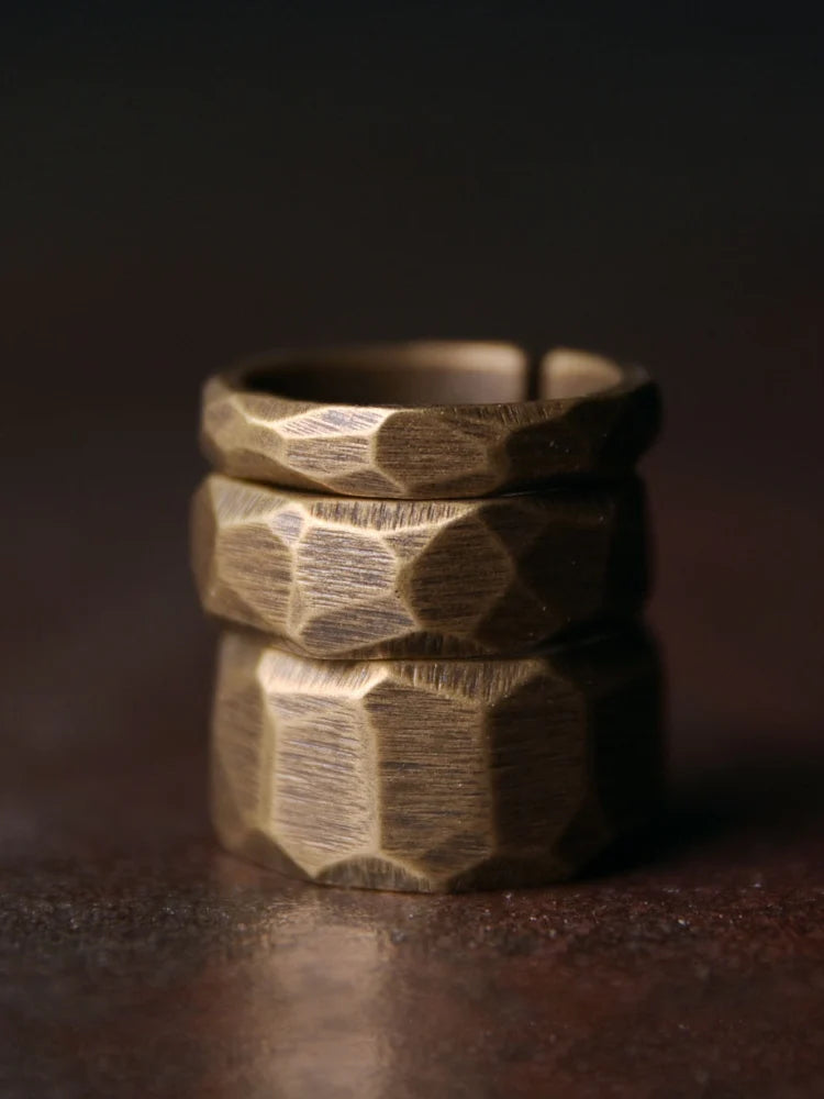 Embry Retro Brass Ring