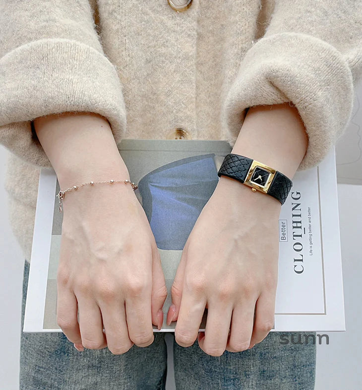 Emely Petite Square Watch