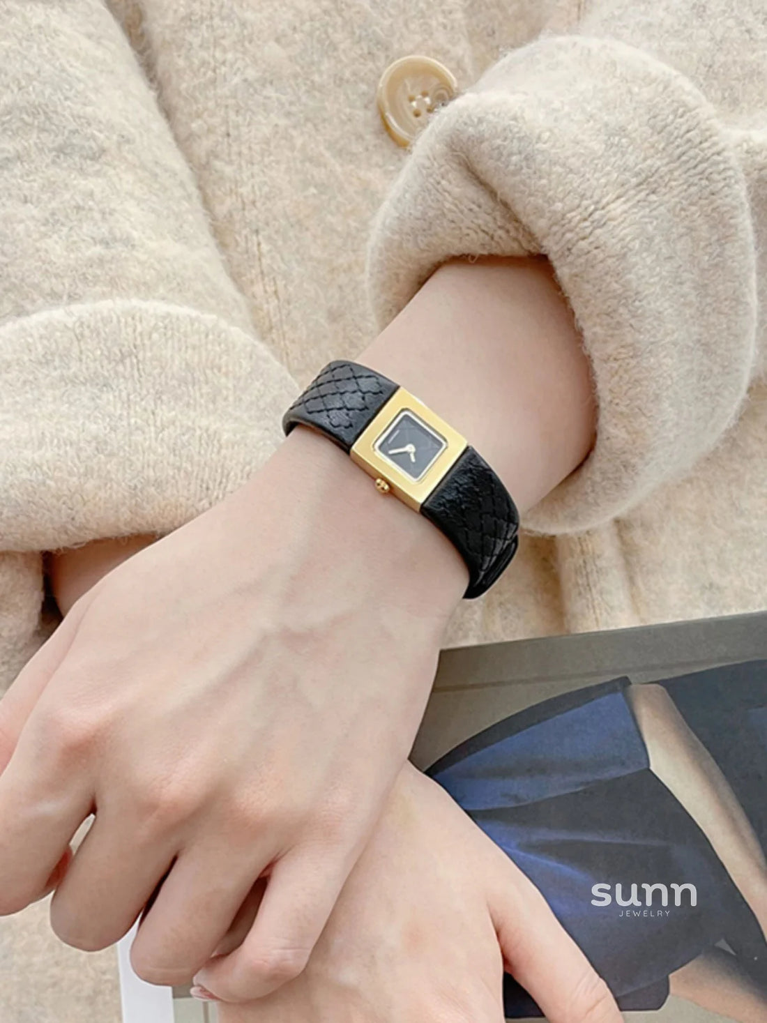 Emely Petite Square Watch