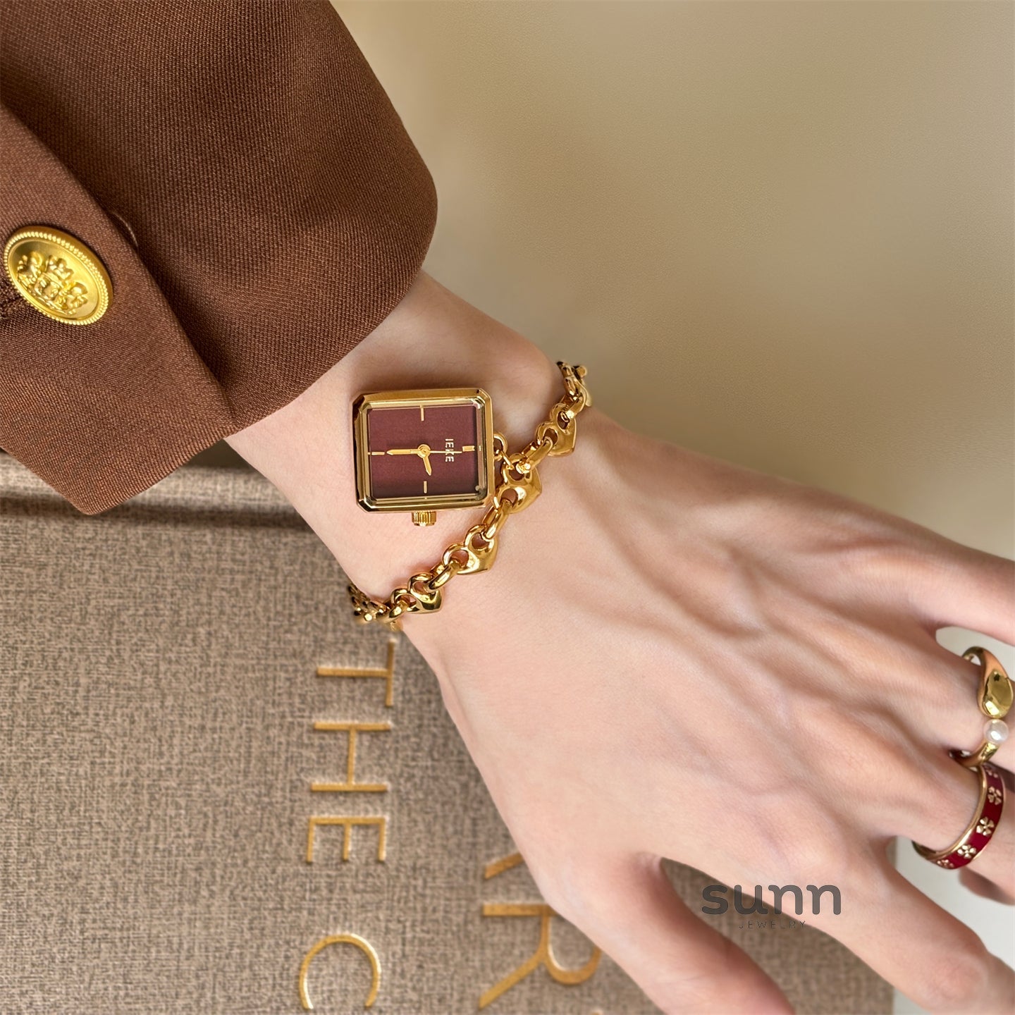 Emely Y2K Heart Watch [DY8XNQIR]