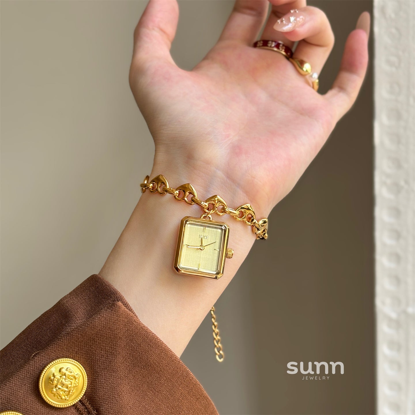 Emely Y2K Heart Watch [IRS3XI60]