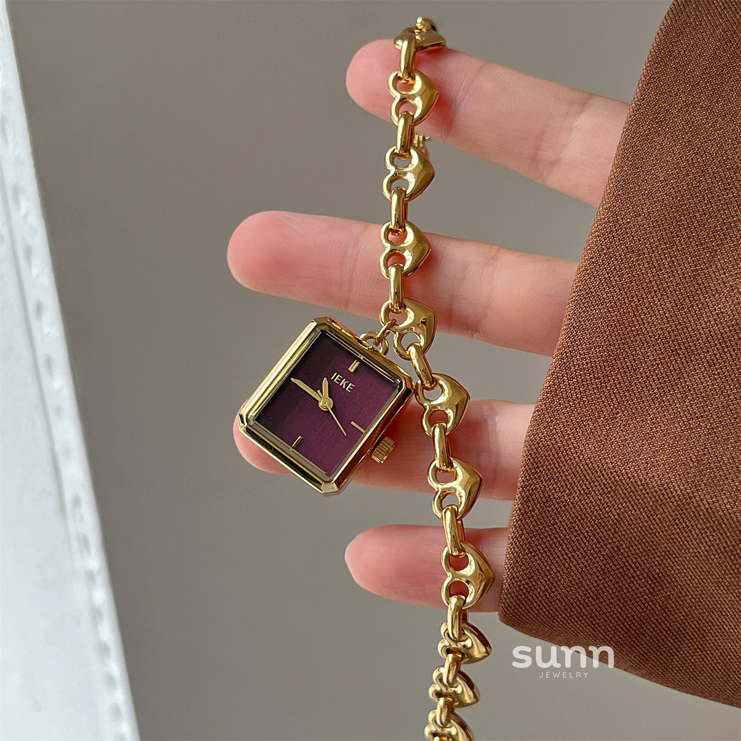 Emely Y2K Heart Watch [GXPWNMTJ]
