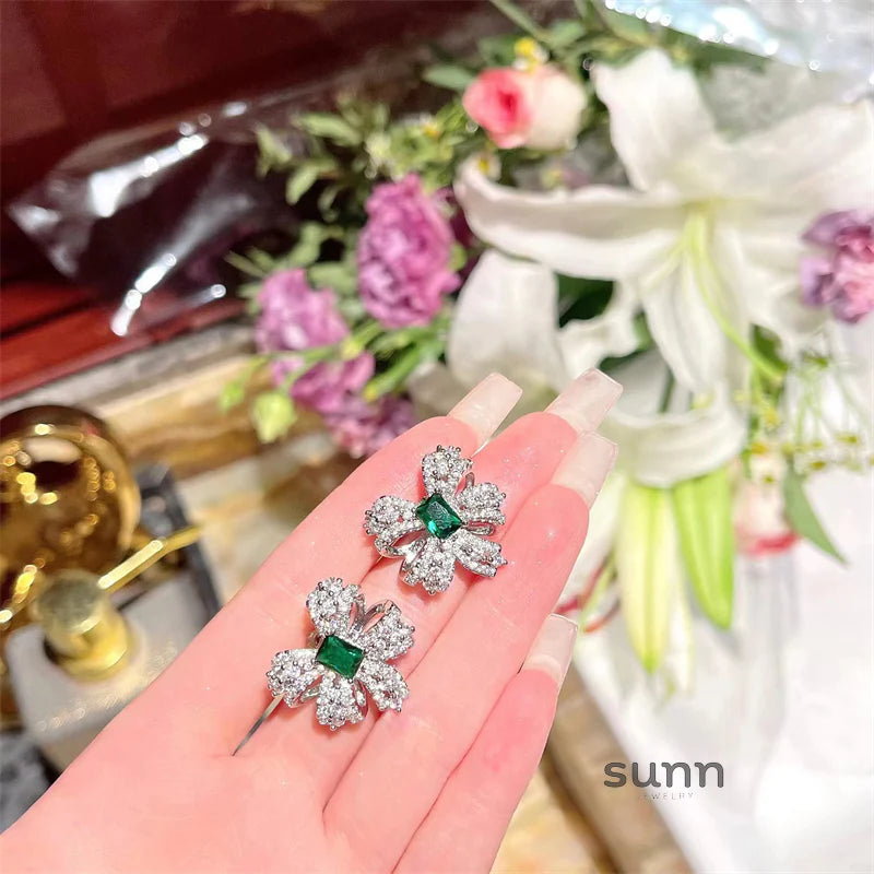 Emerson Emerald Bow Jewelry