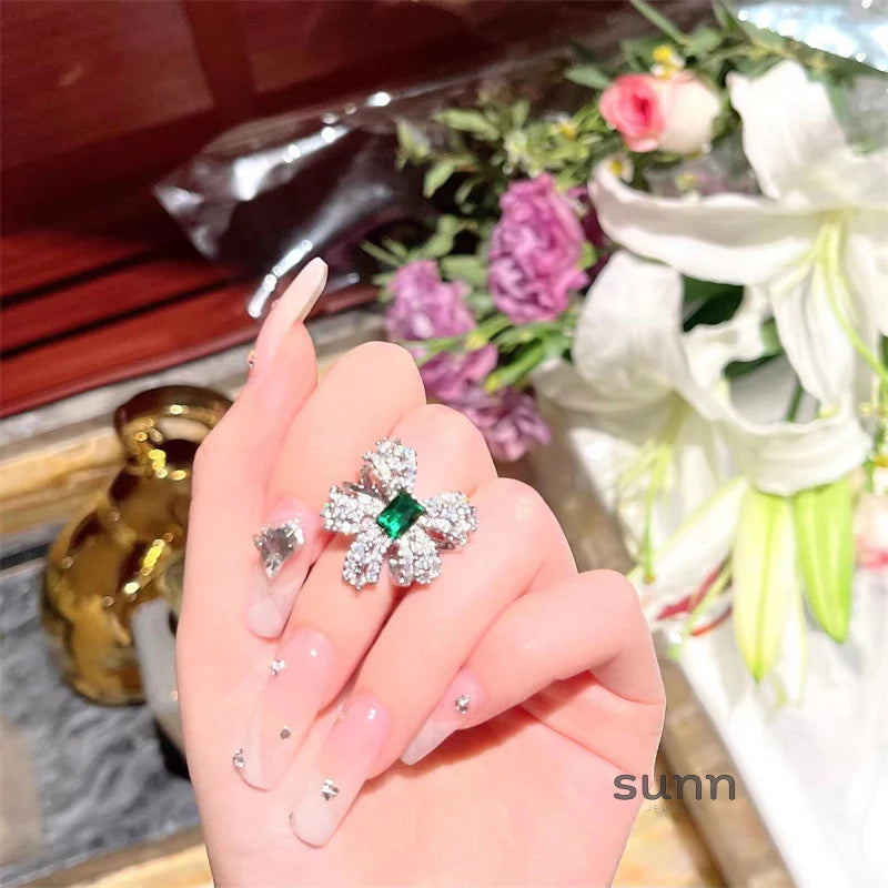 Emerson Emerald Bow Jewelry