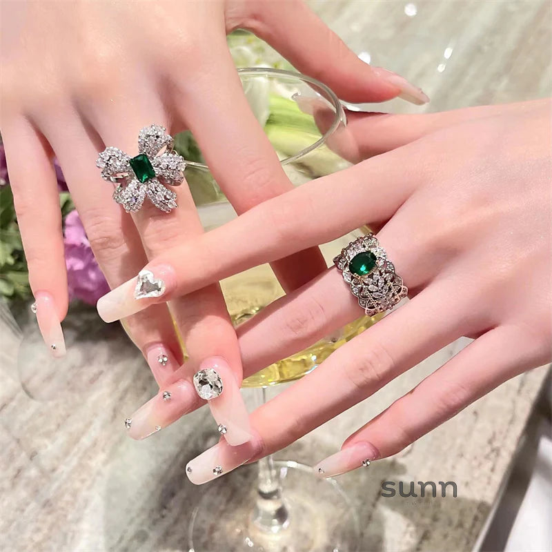 Emerson Emerald Bow Jewelry