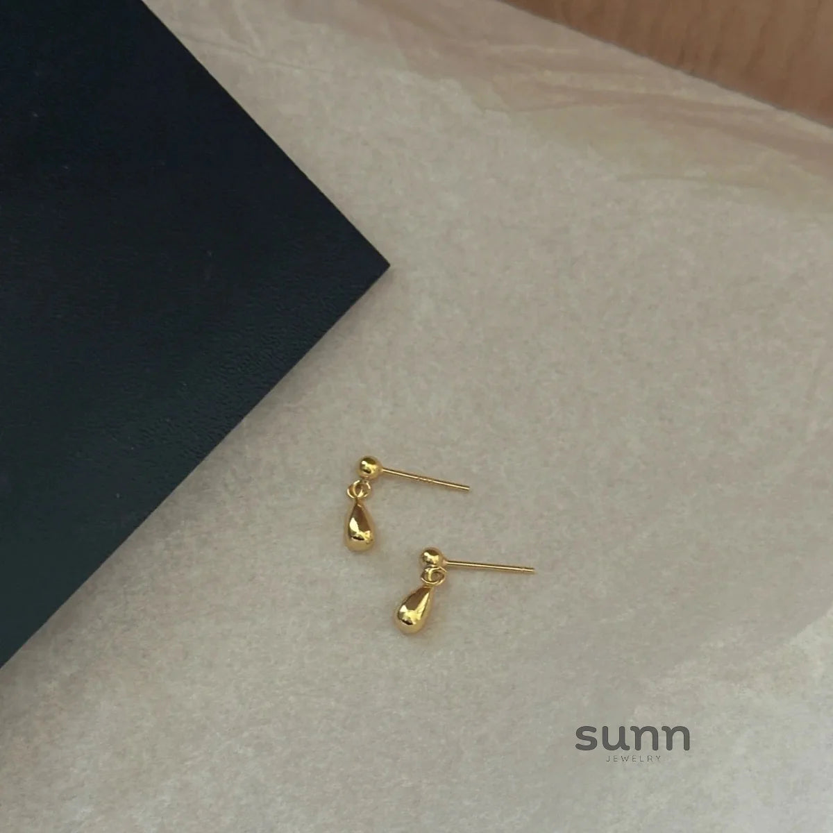 Emiko Teardrop Stud Earrings