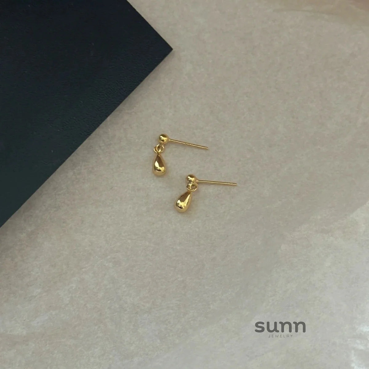 Emiko Teardrop Stud Earrings