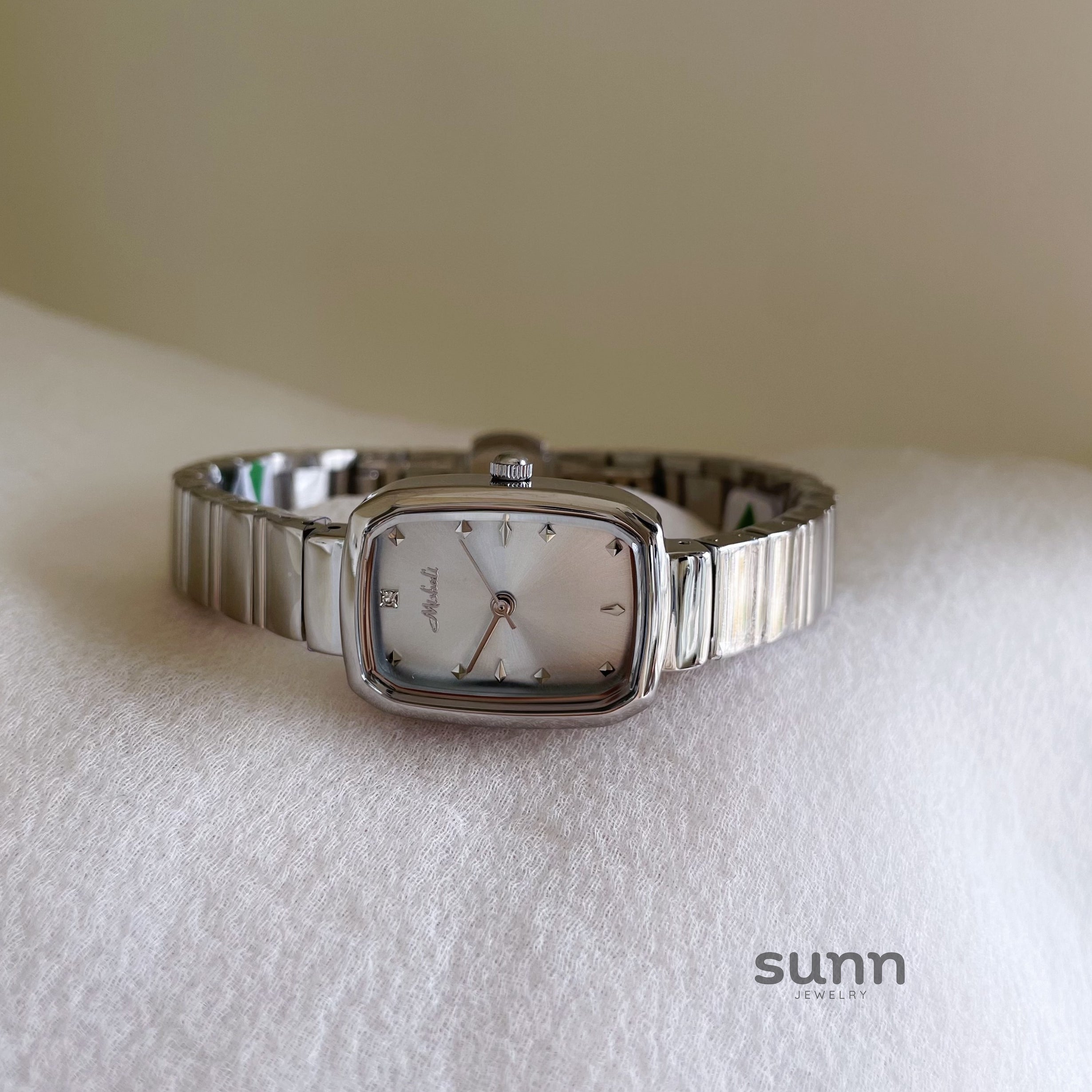 Emma Square Steel Watch [XYP7KKFB]