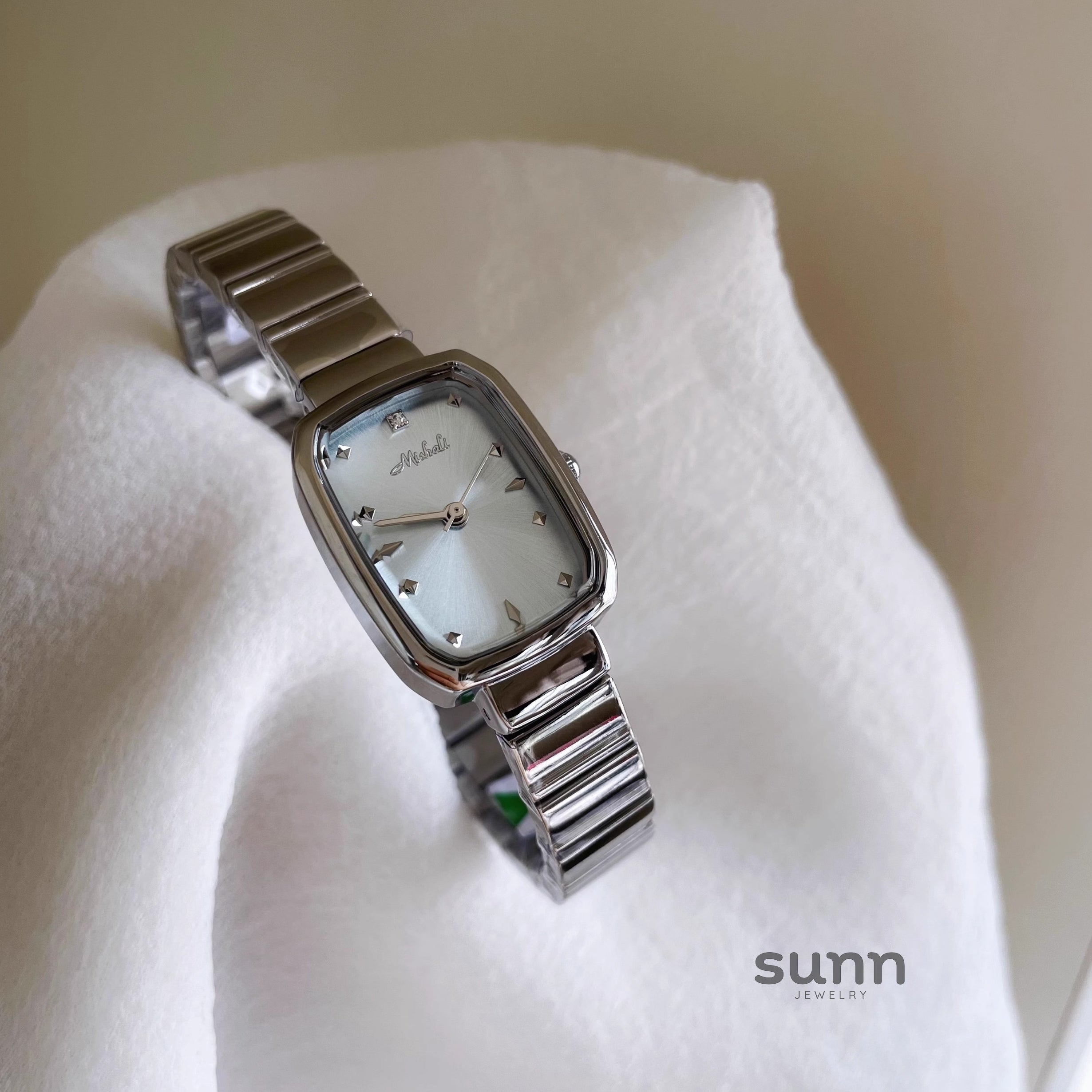 Emma Square Steel Watch [OL7HSAPY]