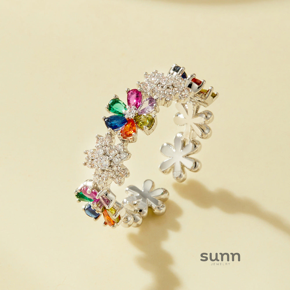 Emmalina Daisy Blossom Ring [UK9T6RSW]