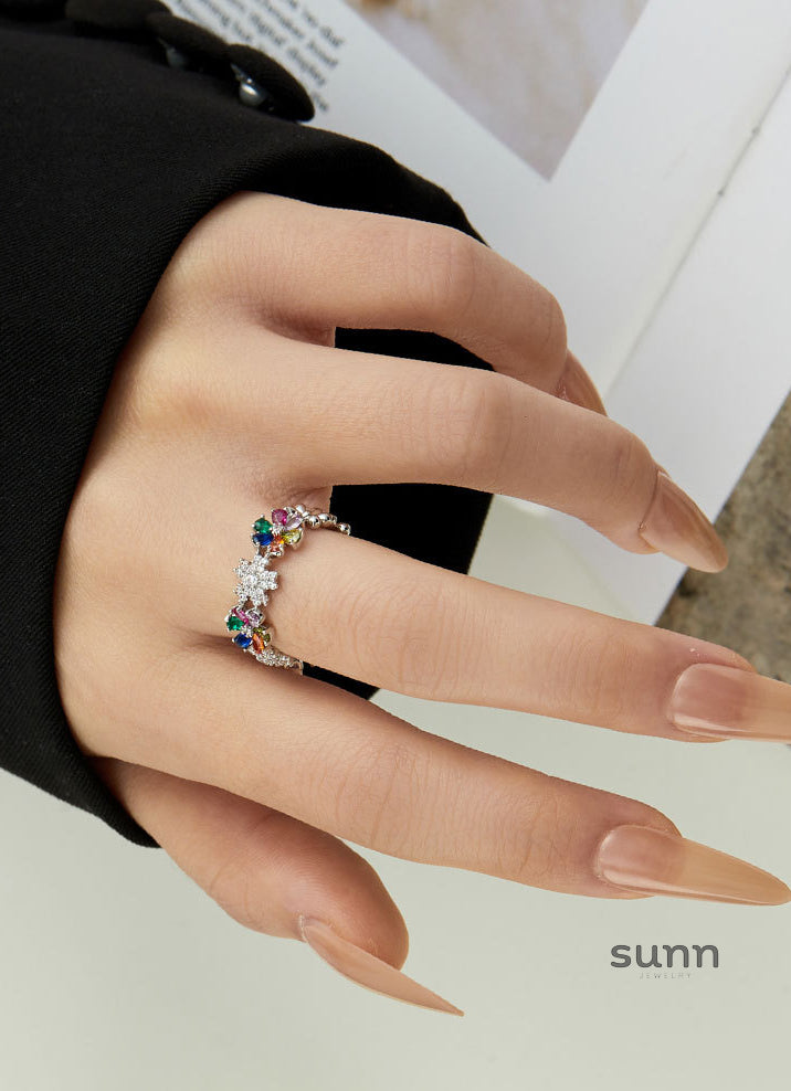 Emmalina Daisy Blossom Ring [P26RABSW]