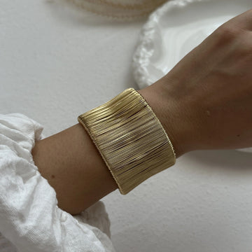 Emmanuelle Sleek Statement Cuff