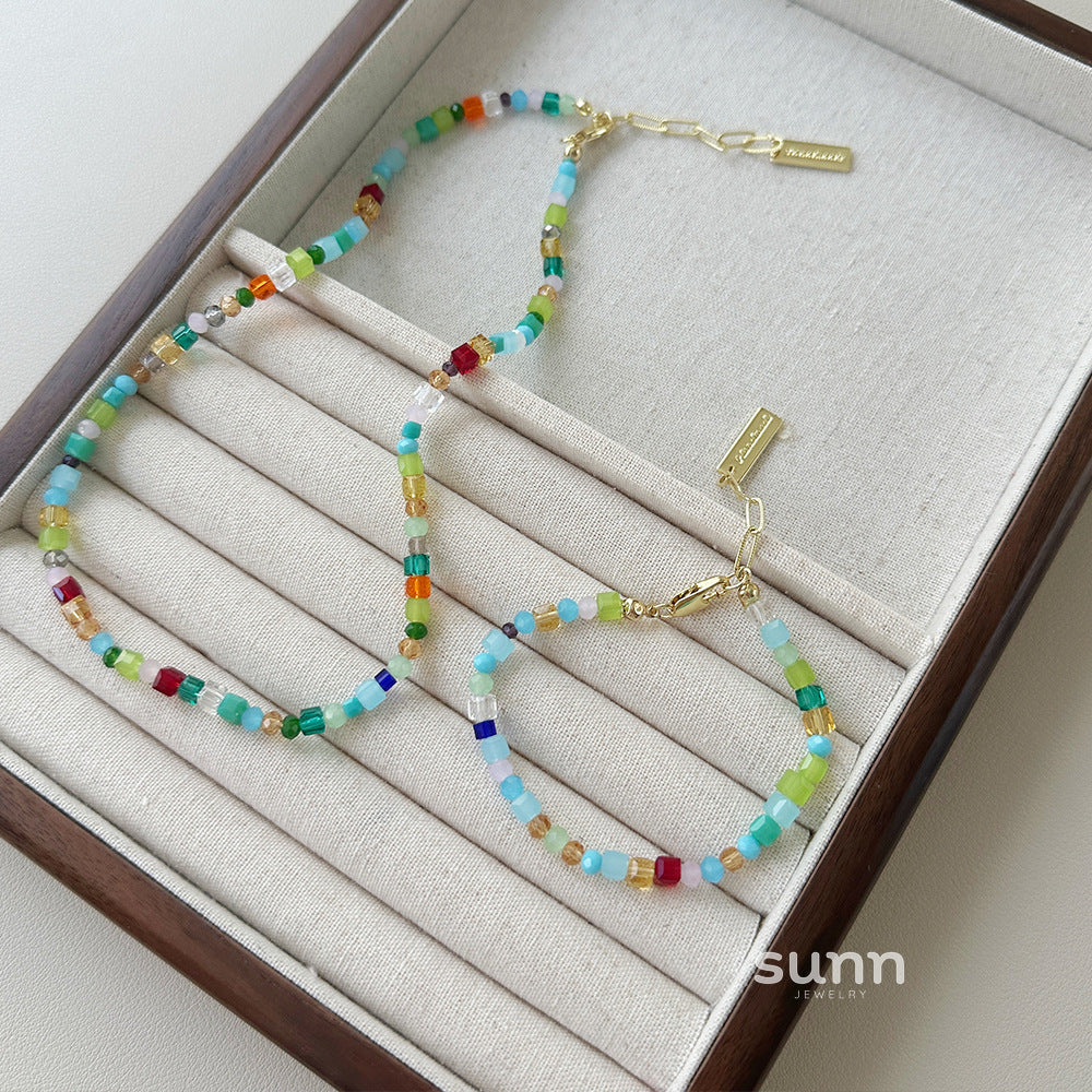 Emmarae Dopamine Beaded Choker [7OFNY6EX]