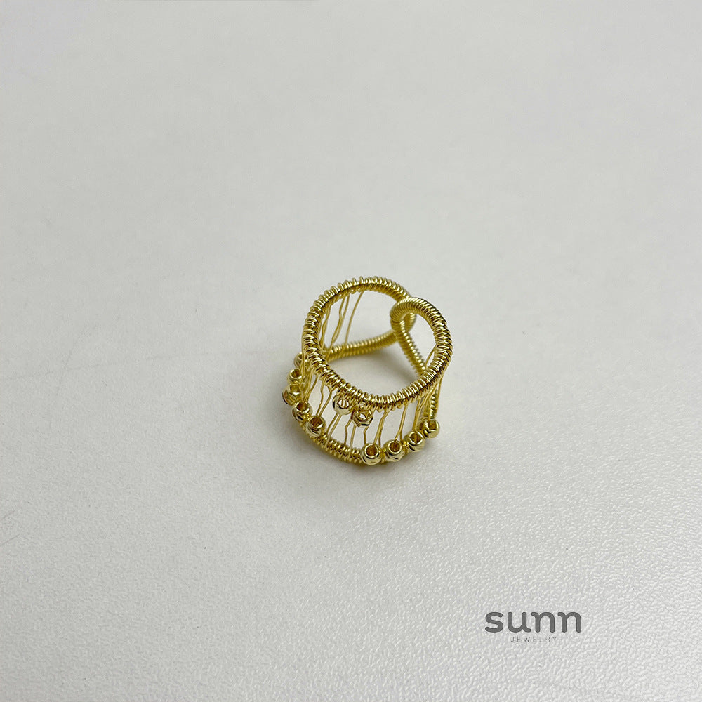 Emmelia Old Money Cutout Ring [9AOC4ZA8]