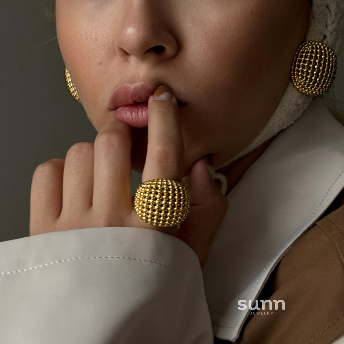 Emmeline Sculptural Cutout Ring [7751T80P]