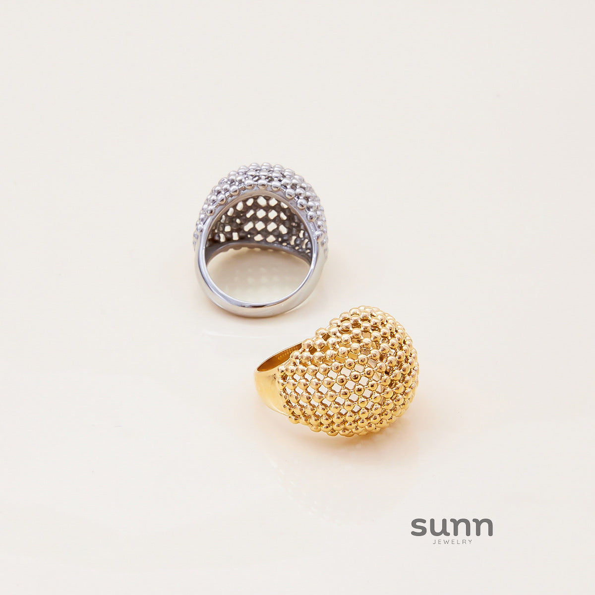 Emmeline Sculptural Cutout Ring [N1M54XEM]