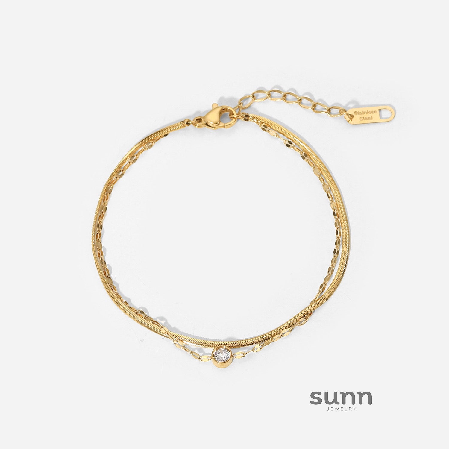Emmi Layered Chain Bracelet [1HR7KGKV]
