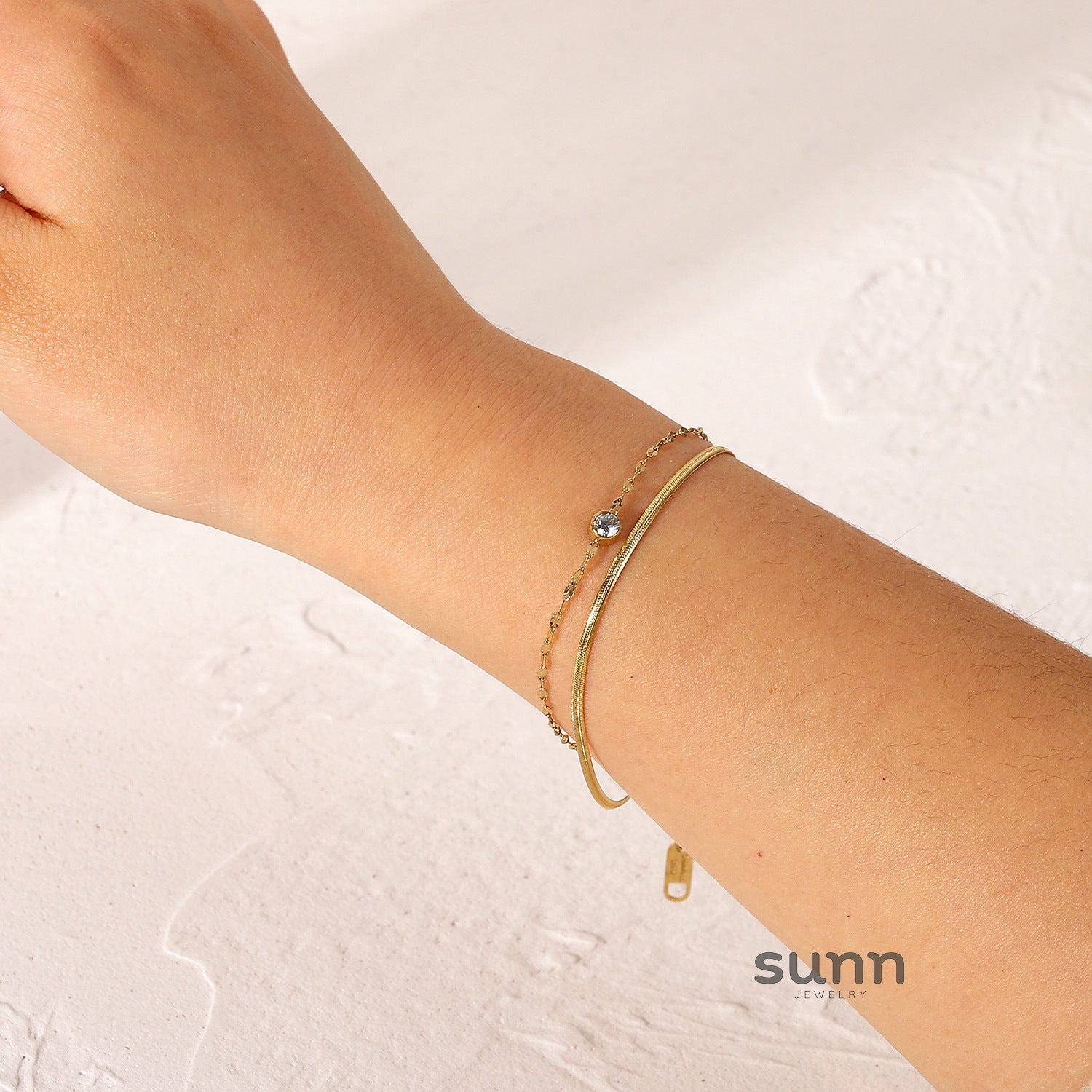 Emmi Layered Chain Bracelet [XVZNUH1Y]