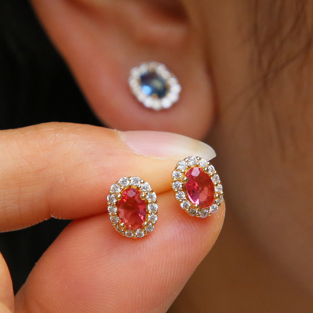 Emmylou Birthstone Drop Earrings [QL60YN4P]