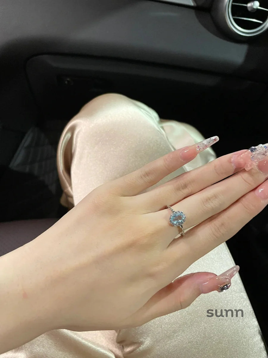Emmylou Sparkling Topaz Ring