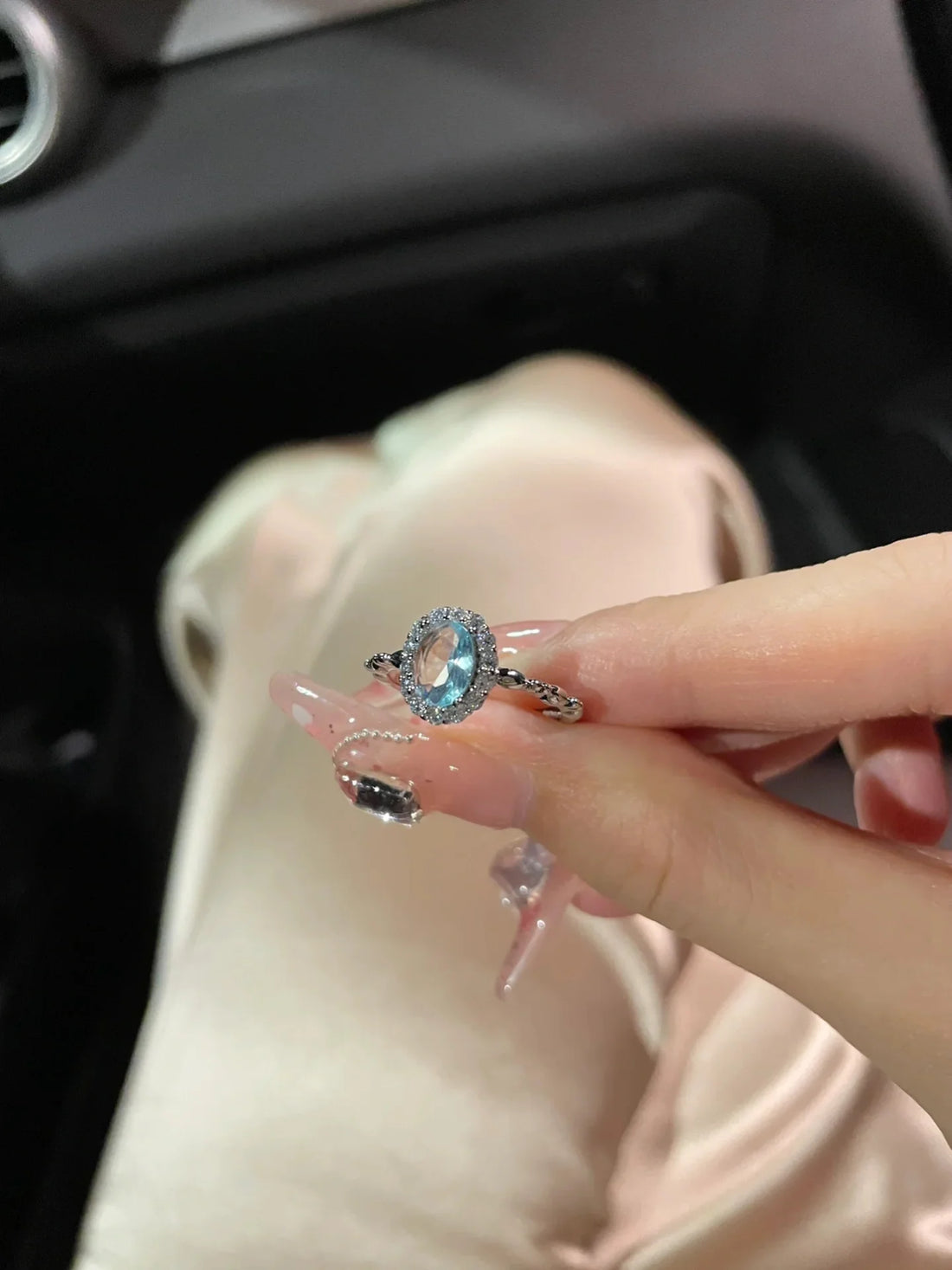 Emmylou Sparkling Topaz Ring