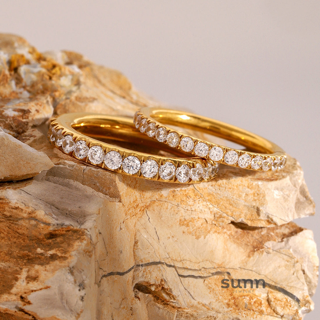 Emory Geometric Zircon Ring [TK7FO70I]