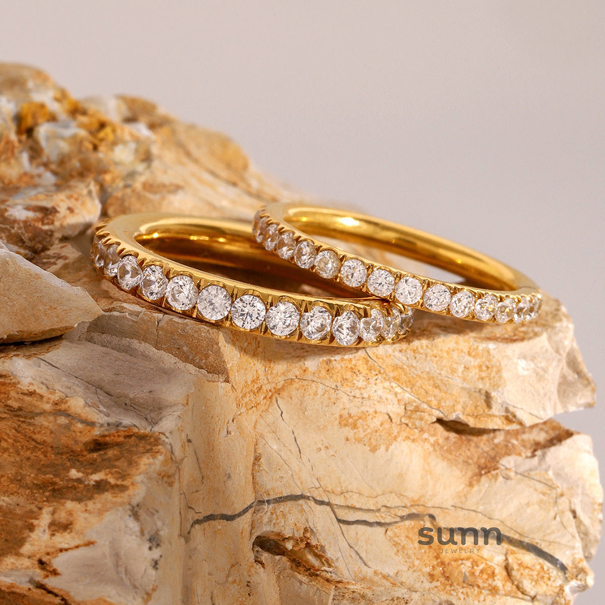 Emory Geometric Zircon Ring [YULP58ZQ]
