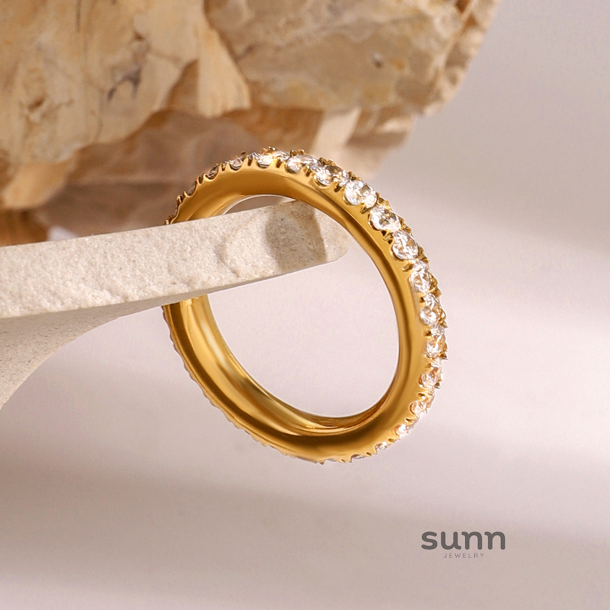 Emory Geometric Zircon Ring [B2L36LIB]