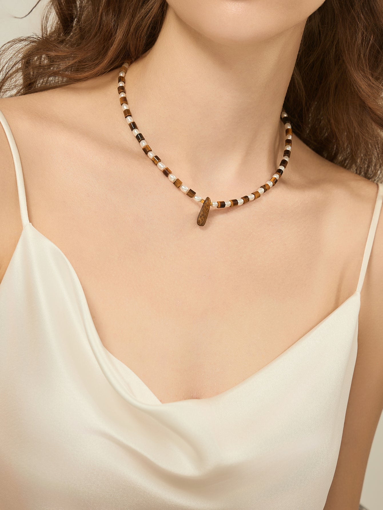 Emory Maillard Pearl Beaded Necklace [UUBUHLLV]