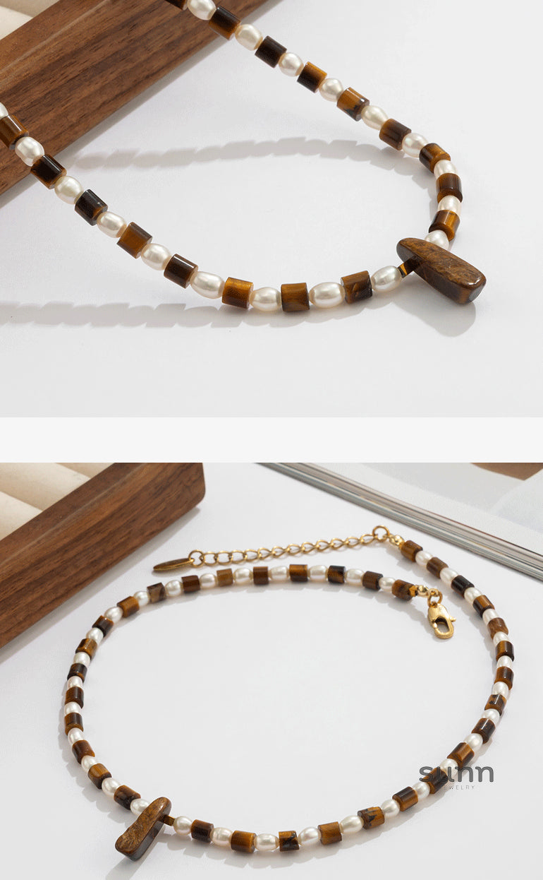 Emory Maillard Pearl Beaded Necklace [C8ZESFQB]