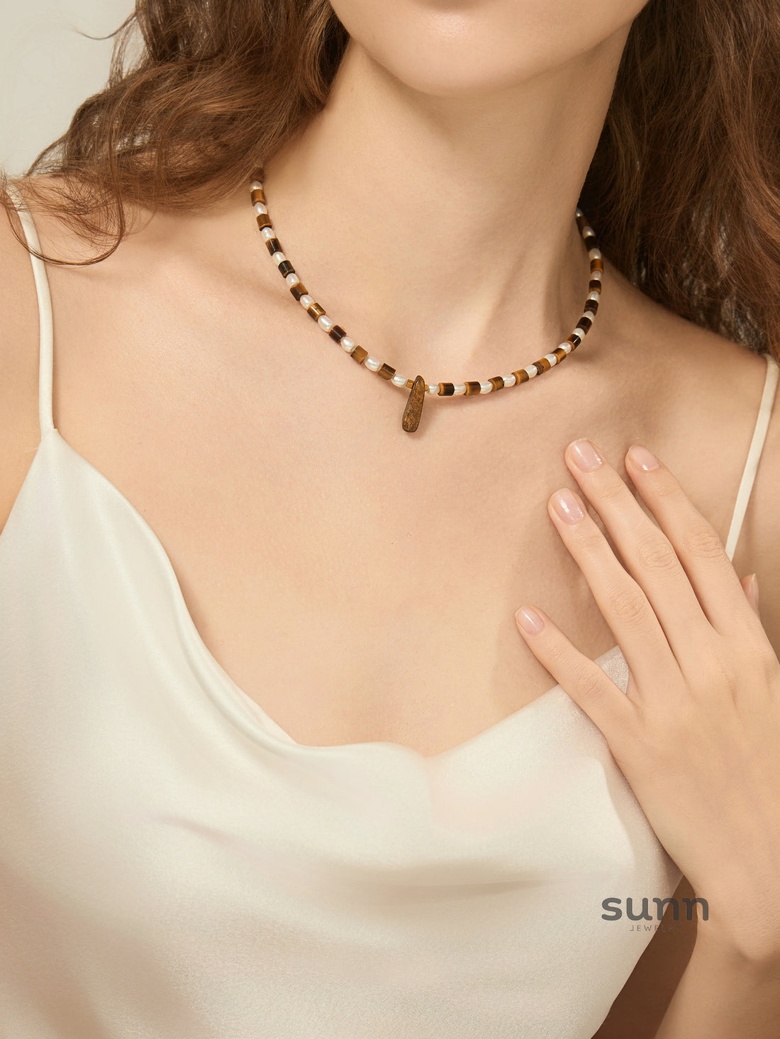 Emory Maillard Pearl Beaded Necklace [UUBUHLLV]