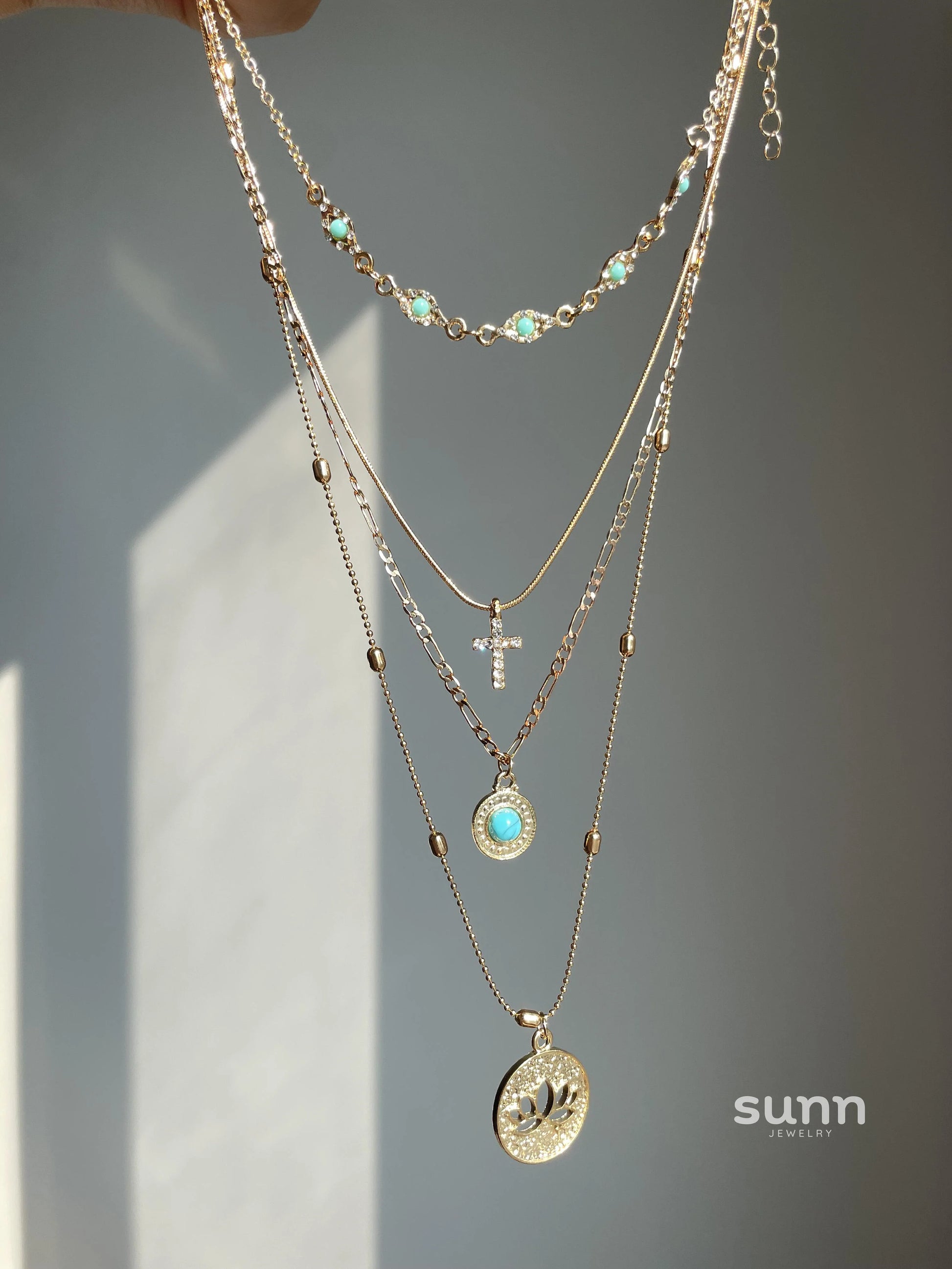 Empress Star Beach Layered Necklace