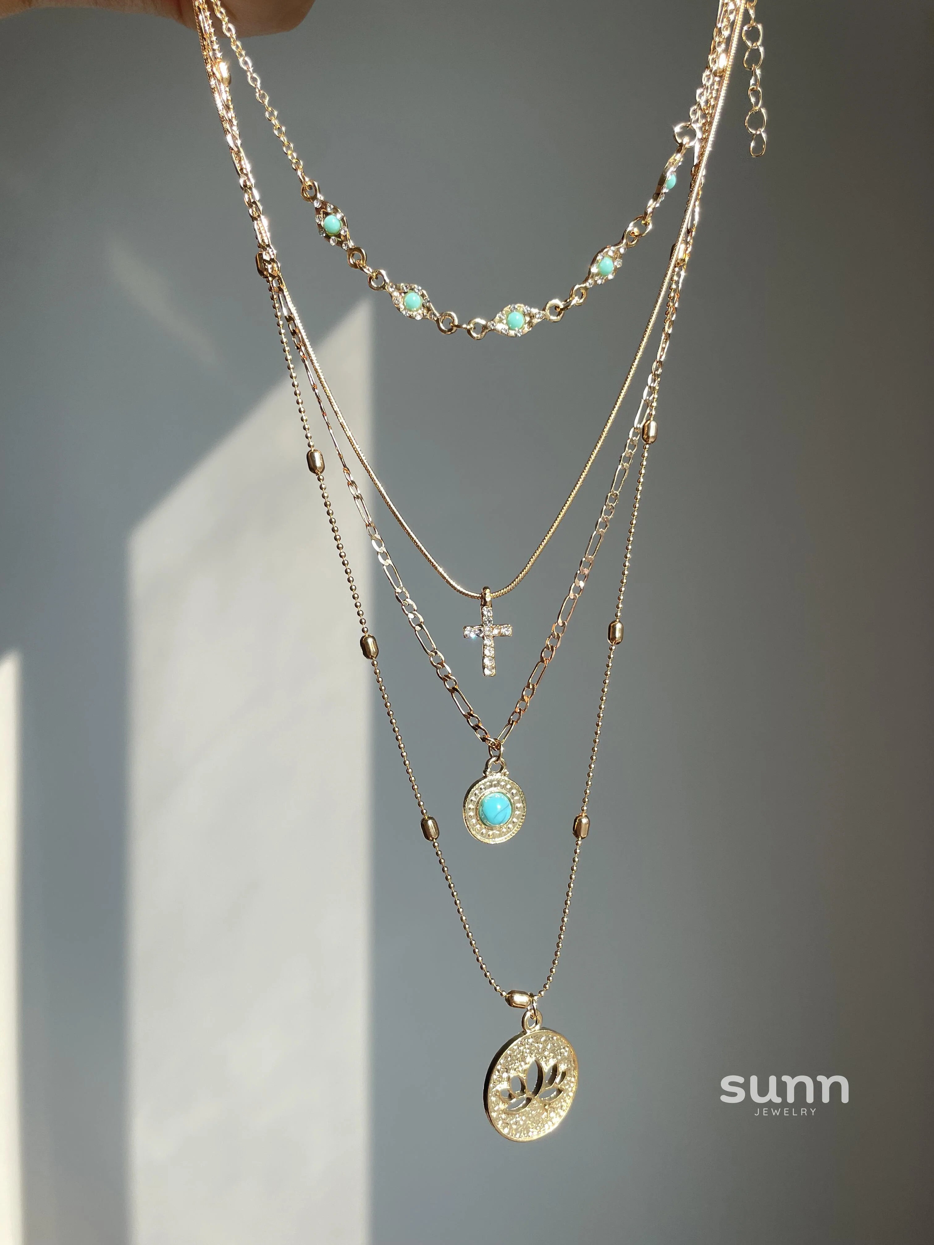 Empress Star Beach Layered Necklace