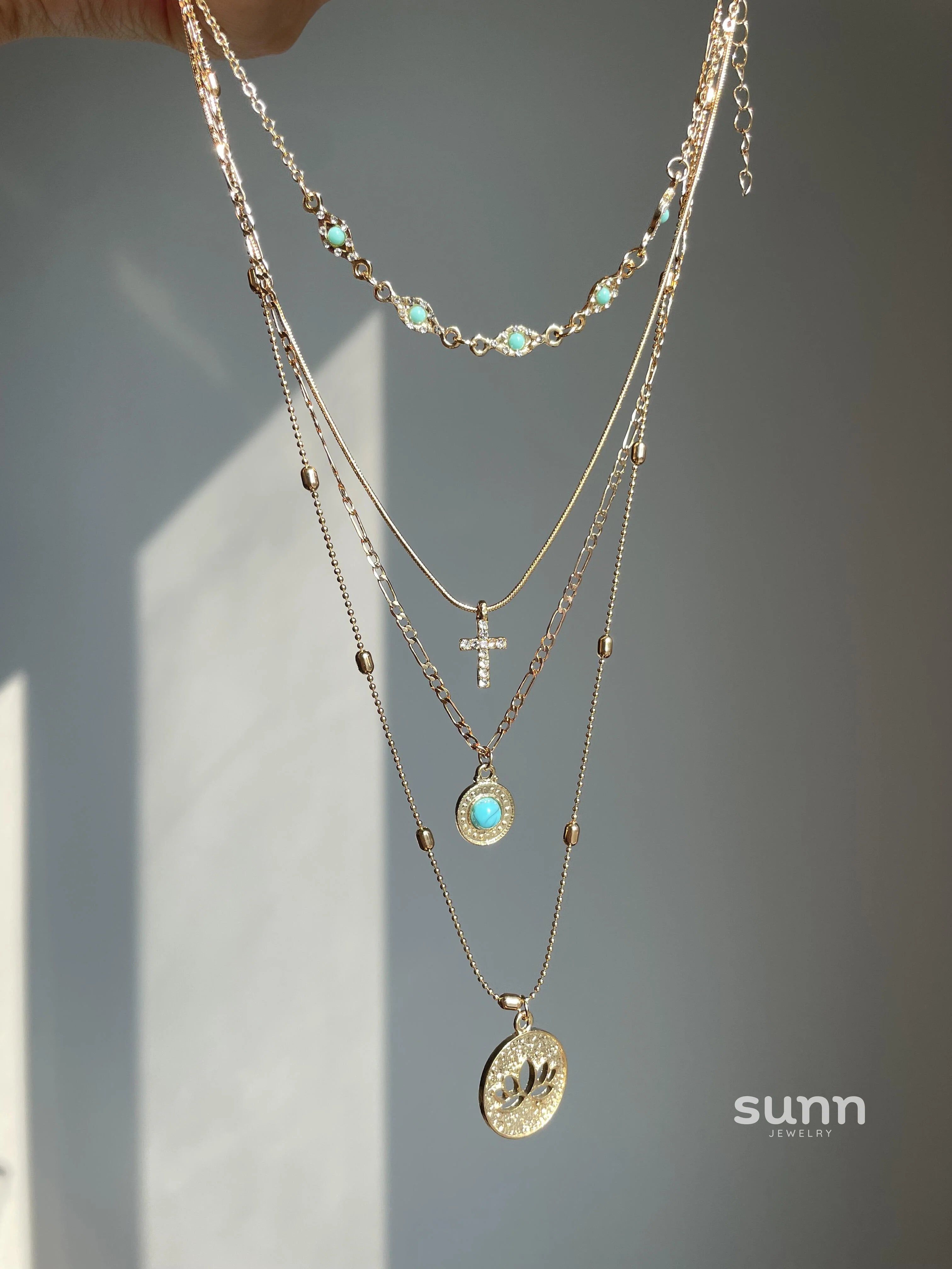 Empress Star Beach Layered Necklace